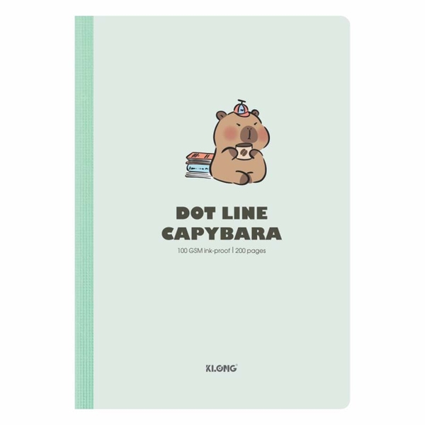 Vở B5 Dán Gáy Kẻ Ngang Có Chấm K.Long TP830 Capybara 200Tr