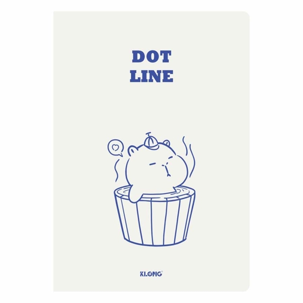 Vở B5 Kẻ Ngang Có Chấm K.Long TP858 Capybara 200Tr