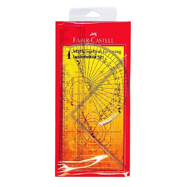 Bộ Dụng Vẽ Toán Học Faber Castell