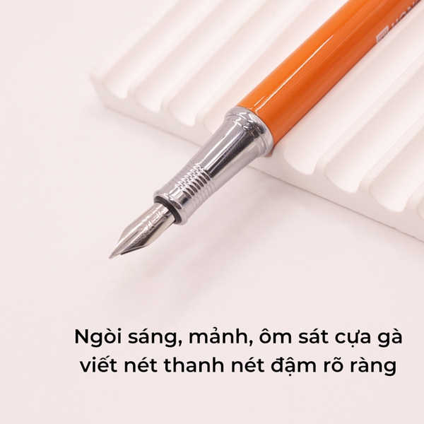 Bút Máy Nét Hoa Tiny 2276 - Nét Thanh Nét Đậm Luyện Chữ Đẹp