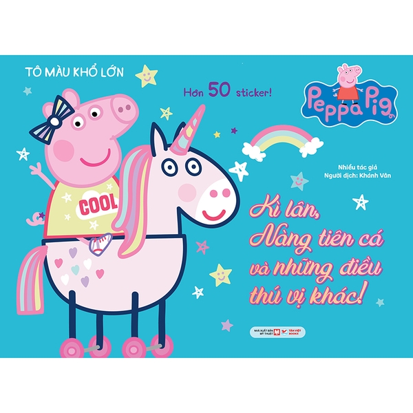 Tô Màu Khổ Lớn - Kì Lân, Nàng Tiên Cá Và Những Điều Thú Vị Khác!