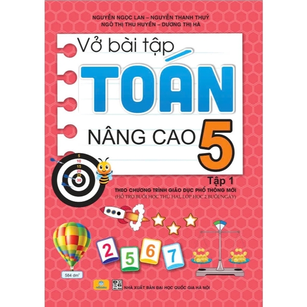 Vở Bài Tập Toán Nâng Cao 5 Tập 1 Theo Chương Trình GDPT Mới