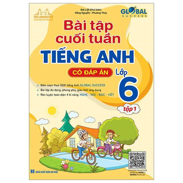 Bài Tập Cuối Tuần Tiếng Anh Lớp 6 Tập 1 (Có Đáp Án)