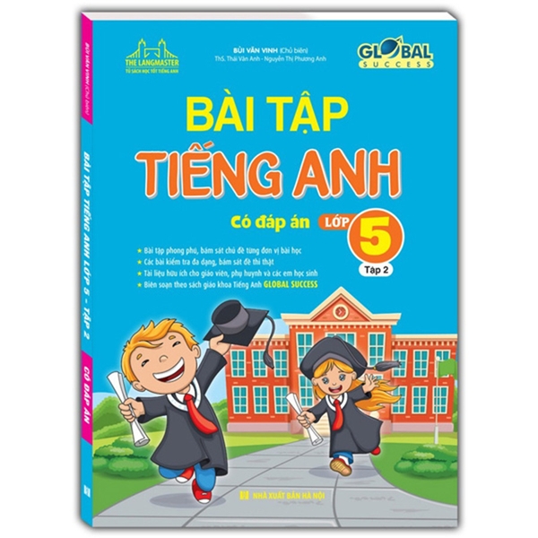 Bài Tập Tiếng Anh Lớp 5 Tập 2 - Global Success (Có Đáp Án)