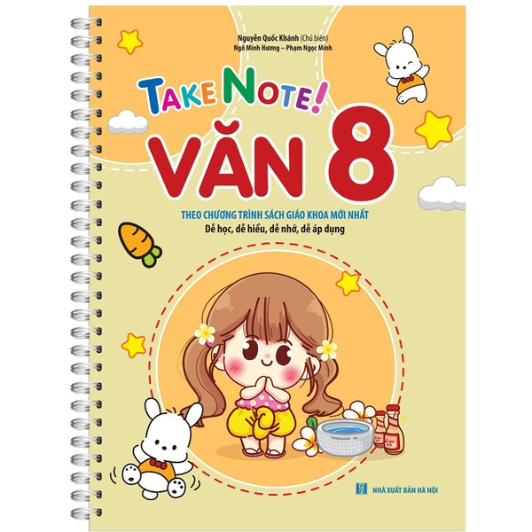 Take Note! Văn 8 (Có Lò Xo) Biên Soạn Theo Chương Trình SGK Mới Nhất