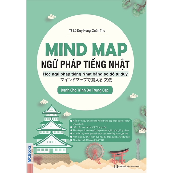 Mind Map Ngữ Pháp Tiếng Nhật - Học Ngữ Pháp Tiếng Nhật Qua Sơ Đồ Tư Duy - Dành Cho Trình Độ Trung Cấp