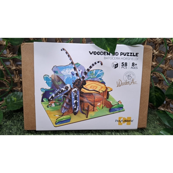 Mô Hình Gỗ Puzzle 3D - Bọ Cánh Cứng Và Môi Trường Sống Của Nó 1896 (68037)