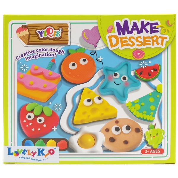 Đồ Chơi Bộ Đất Nặn Lovely Kid Hình Học LS32