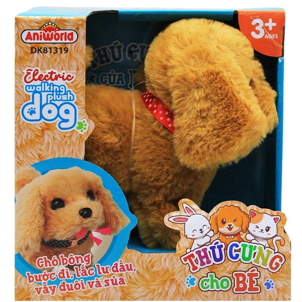 Đồ Chơi Mô Hình Thú Cưng Cho Bé - Chó Bông Biết Chạy DK81319