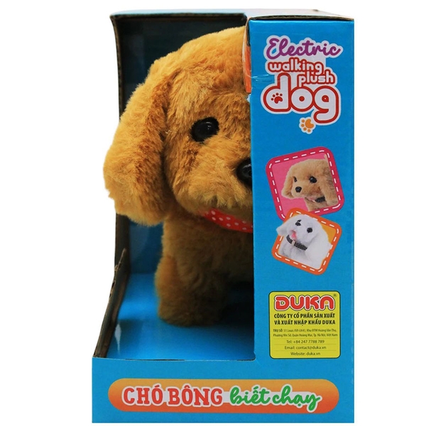 Đồ Chơi Mô Hình Thú Cưng Cho Bé - Chó Bông Biết Chạy DK81319