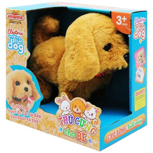 Đồ Chơi Mô Hình Thú Cưng Cho Bé - Chó Bông Biết Chạy DK81319