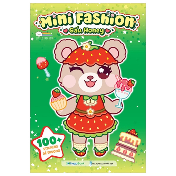 Mini Fashion - Gấu Honey (100+ Stickers Dễ Thương)