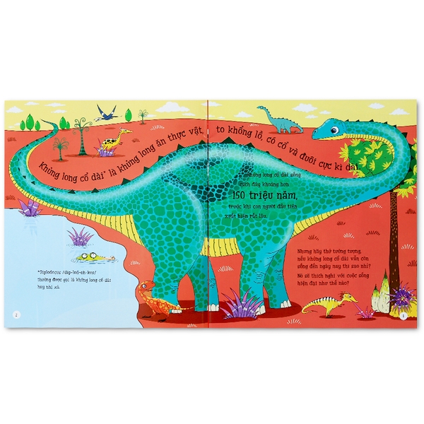 Bé Thỏa Sức Tưởng Tượng - Nếu Khủng Long Cổ Dài Đến Nhà Hàng