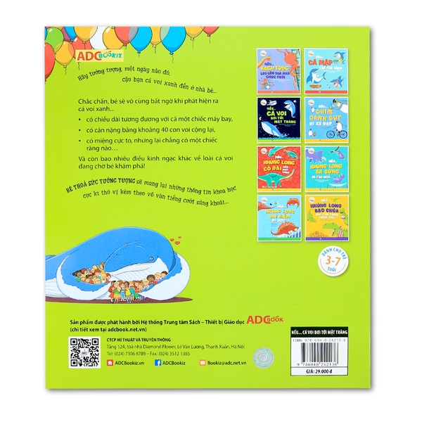 Bé Thỏa Sức Tưởng Tượng - Nếu Cá Voi Bơi Tới Mặt Trăng