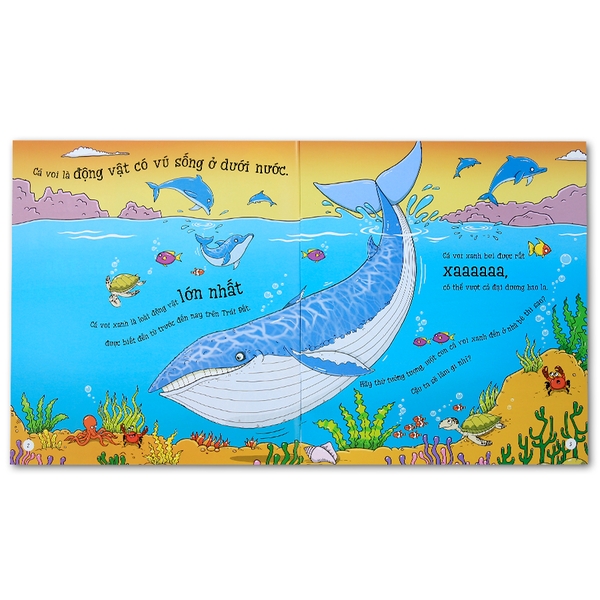 Bé Thỏa Sức Tưởng Tượng - Nếu Cá Voi Bơi Tới Mặt Trăng