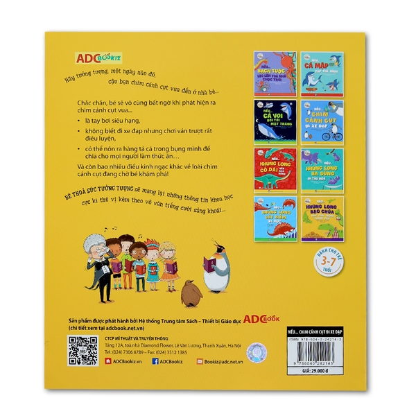 Bé Thỏa Sức Tưởng Tượng - Nếu Chim Cánh Cụt Đi Xe Đạp