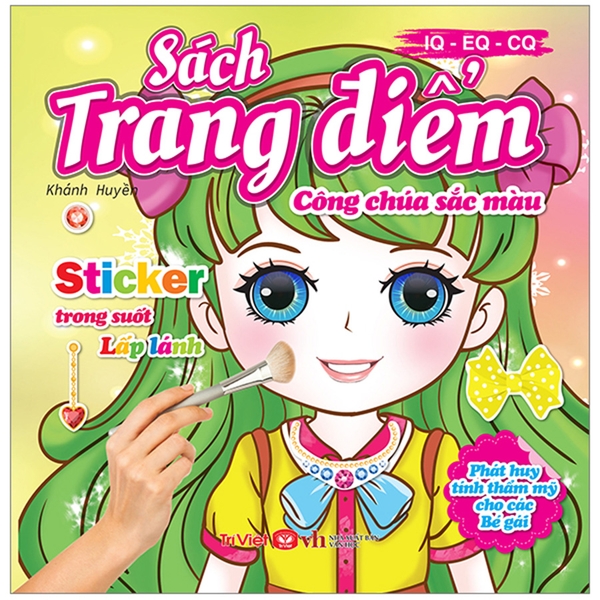 Sách Trang Điểm IQ-EQ-CQ - Công Chúa Sắc Màu