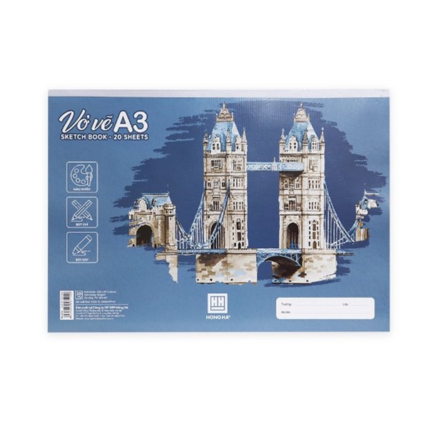Vở Vẽ A3 Hồng Hà 8115
