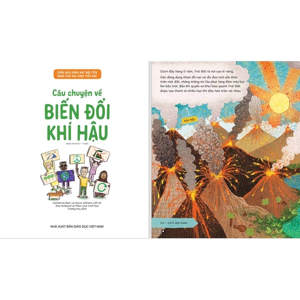 Cuốn Sách Khoa Học Đầu Tiên Dành Cho Học Sinh Tiểu Học - Câu Chuyện Về Biến Đổi Khí Hậu