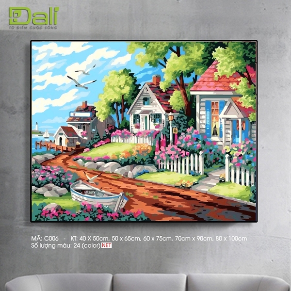 Tranh Tô Màu Số Hóa C006