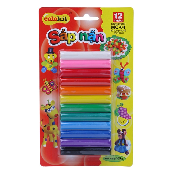 Sáp Nặn Colokit MC-04 12 Màu