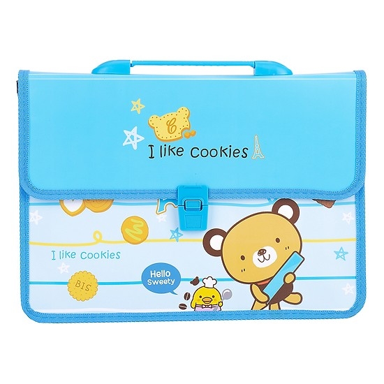 Cặp Học Sinh Deli W29051 2 Ngăn