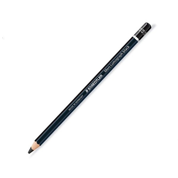 Staedtler Matita 100B-6B - 12 Pezzi - Matita Per Disegno E Schizzi - Resistente Alla Rottura