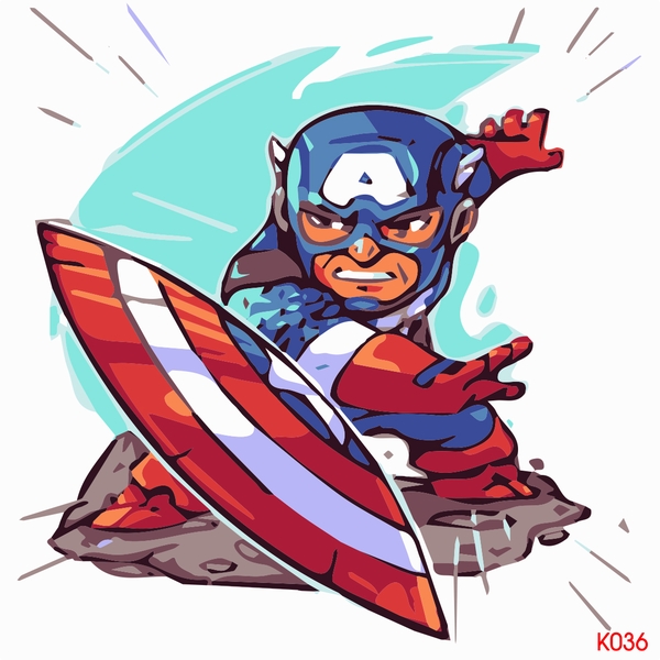 Tranh Tô Màu Số Hóa K036