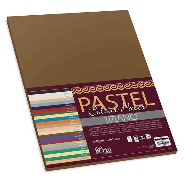 Bìa Màu A4 Campap CR36505 Màu Cà Phê