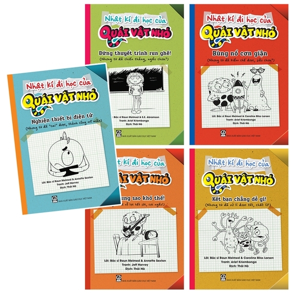 Bộ Nhật Kí Đi Học Của Quái Vật Nhỏ (5 Cuốn)