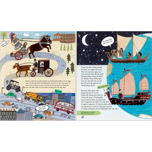 Cuốn Sách Khoa Học Đầu Tiên Dành Cho Học Sinh Tiểu Học - Câu Chuyện Về Các Phát Minh Vĩ Đại