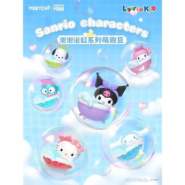 Mô Hình Hạt Đậu Sanrio Tắm Bồn Lovely Kid RM29