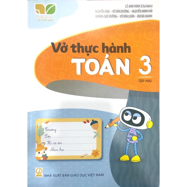 Vở Thực Hành Toán Lớp 3 Tập 2 (Kết Nối Tri Thức Với Cuộc Sống)