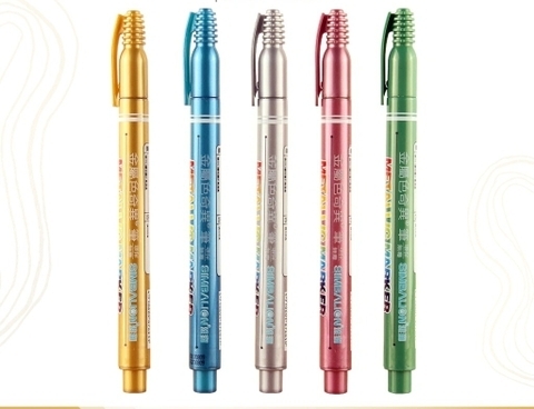 Bút Nhũ Metallic Marker Simbalion MM-610 Màu Xanh Lá
