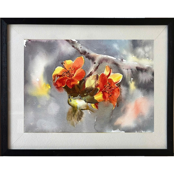 Tranh Màu Nước - Mật Ngọt - ADC95