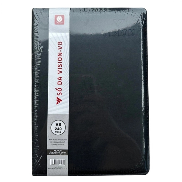 Sổ Da Hải Tiến Vision V8 7956 240Tr