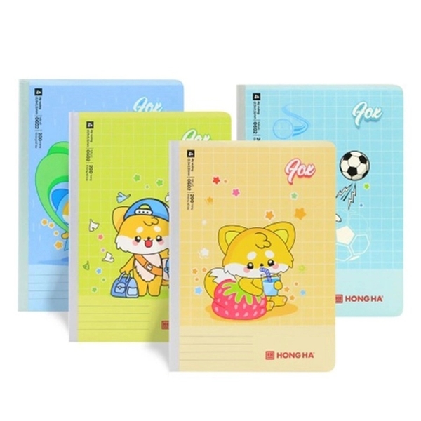 Vở 4 Ô Ly Hồng Hà Fox 200 Trang 0602