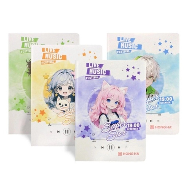 Vở Kẻ Ngang Hồng Hà Sao Mai Live Music 120 Trang 1695