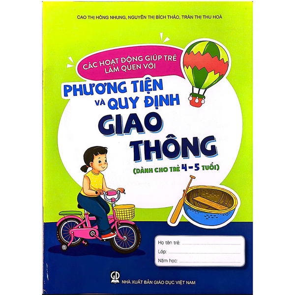 Các Hoạt Động Giúp Trẻ Làm Quen Với Phương Tiện Và Quy Định Giao Thông (Dành Cho Trẻ 4