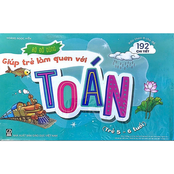 Bộ Đồ Dùng Giúp Trẻ Làm Quen Với Toán (Trẻ 5 - 6 Tuổi)