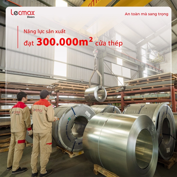 nhà máy sản xuất của 2 cánh chống cháy 2 cánh Lecmax