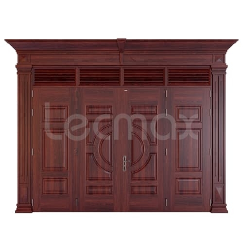 cửa thép 4 cánh đều