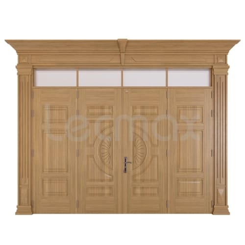 cửa thép 4 cánh đều