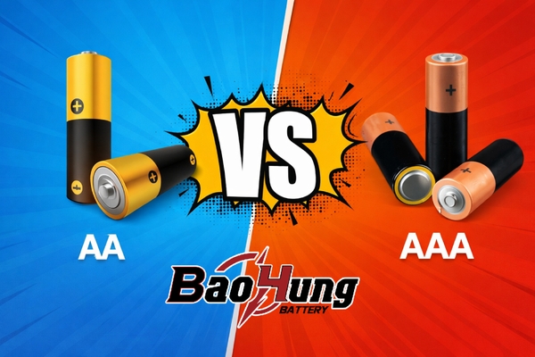 Cách Phân Biệt Pin AA Và AAA Đơn Giản Nhất