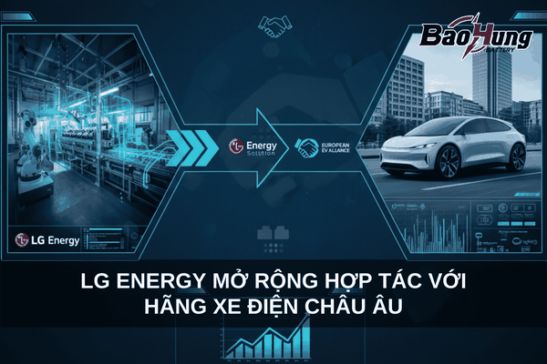 LG Energy Mở Rộng Hợp Tác Với Hãng Xe Điện Châu Âu