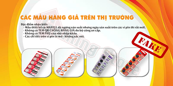 Cách Nhận Biết Pin Maxell Giả