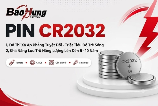 Bản Chất Kỹ Thuật Của Pin Lithium CR2032 Chính Hãng