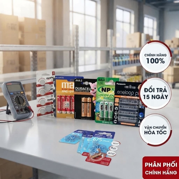 Tại Pin Bảo Hùng sở hữu các thương hiệu pin nổi tiếng thế giời