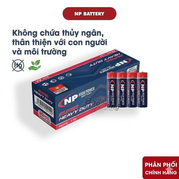 ưu điểm vượt trội giúp Pin National Power AA