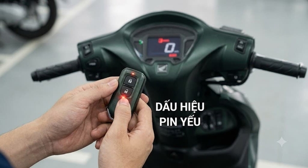 Dấu Hiệu Pin Chìa Khóa Vision Yếu Và Cần Thay Thế